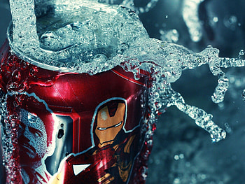 Bank, Macro, Spray, Splash, Jar, Drink, Beverage HD wallpaper
