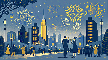 New Year's Eve Celebration - Ultra, New Years Eve, fireworks, city skyline, celebration, night HD wallpaper