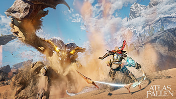 video game, Atlas Fallen HD wallpaper