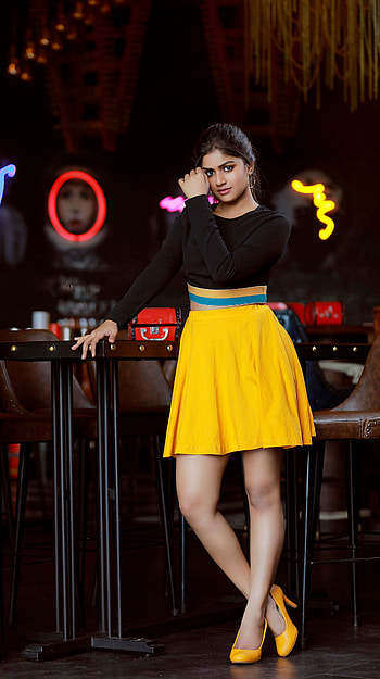 Sanjana anand, kannada actress, beautiful HD phone wallpaper