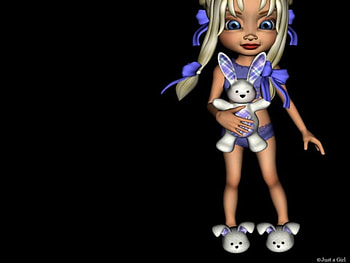 DOLLY, abstract, 3d HD wallpaper