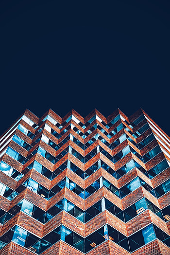 Sky, Architecture, Building, Minimalism, Facade HD phone wallpaper
