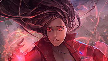 Scarlet Witch In Avengers Infinity War Artwork, scarlet-witch, avengers-infinity-war, 2018-movies, artwork, artist, artstation HD wallpaper