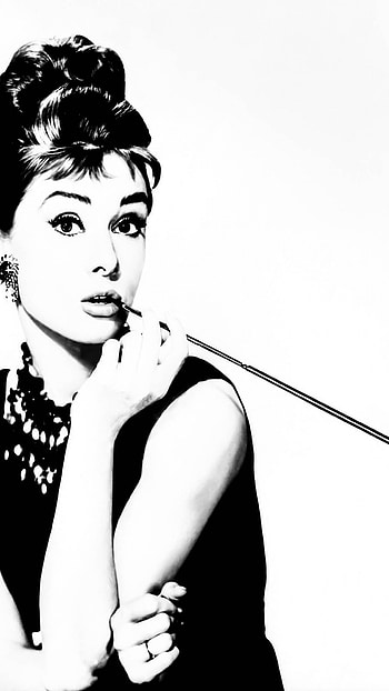 Audrey Hepburn, Vertical , Elegant style, Fashion icon HD phone wallpaper