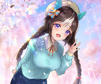 Hokko Tarumae, Hokko Tarumae, Anime, Uma Musume: Pretty Derby HD wallpaper