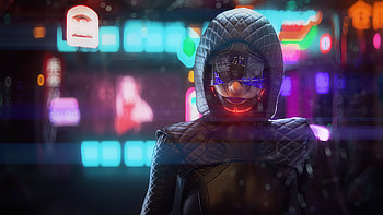 High Tech Scifi Girl , scifi, cyberpunk, artist, artwork, digital-art HD wallpaper