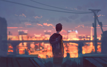 Last Smoke, artist, artwork, digital-art HD wallpaper