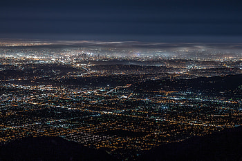 Cities, View From Above, Night City, City Lights, Illumination, Megapolis, Megalopolis, Lighting HD wallpaper