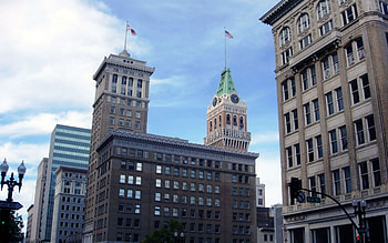 Oakland travels, California wonders, Beautiful backgrounds, City charm HD wallpaper