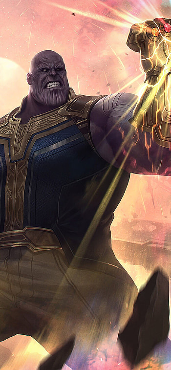 Thanos, , Marvel's cosmic tyrant HD phone wallpaper