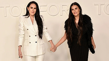 Rumer Willis, Mother-daughter bond, Demi Moore, Similar looks HD wallpaper