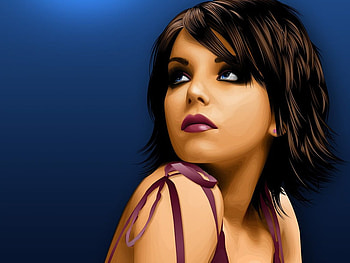 Enamoured girl, sweet, face, girl, love HD wallpaper