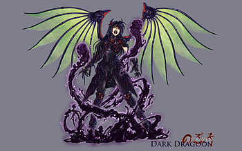 Dark Angel, artwork, drawing, angel, dark, character HD wallpaper