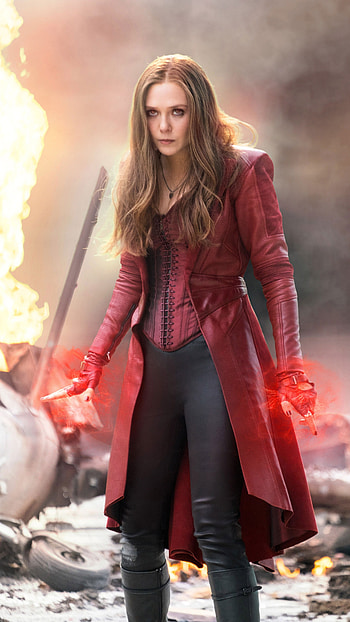 Scarlet Witch, Scarlet Witch Avengers HD phone wallpaper