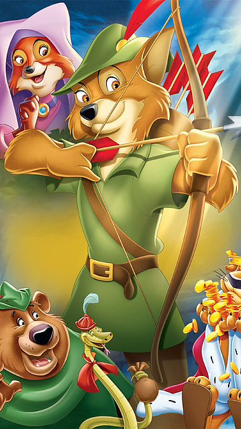 Robin Hood animation, Cartoon , Adventure and mischief, Sherwood Forest HD phone wallpaper
