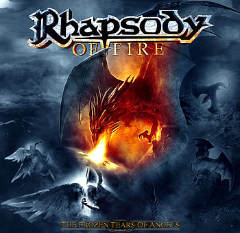 Rhapsody of Fire - Frozen Tears of Angels, teras, frozen, tear, angel, band, heavy, music, logo, metal, dragon, fire, rhapsody HD wallpaper
