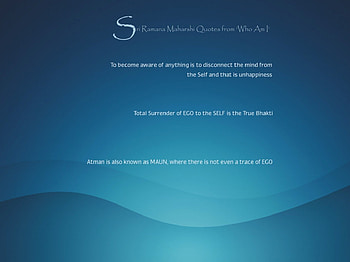 Spiritual Quotes by Sri Ramana Maharshi, bhakti, quotes, maharshi, non duality, ego, spirituality, ramana, advaita, surrender HD wallpaper