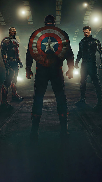 superhero, Captain America, TV Show, The Falcon and the Winter Soldier HD phone wallpaper