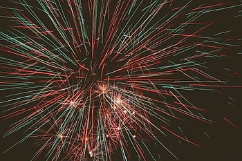 Holidays, Night, Salute, Sparks, Multicolored, Motley, Darkness, Fireworks, Firework HD wallpaper