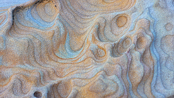 Waves, Rock, Texture, Textures, Wavy, Stone, Sandy HD wallpaper
