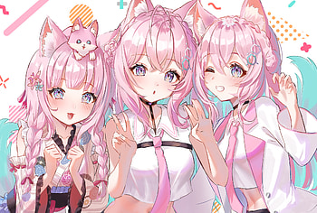 Hakui Koyori, hololive, Hakui Koyori, Anime, Virtual Youtuber HD wallpaper