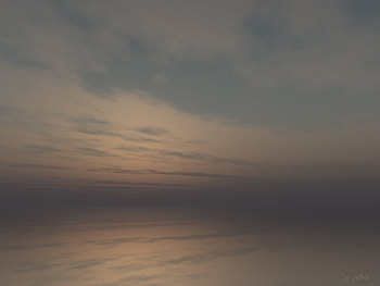 Incoming Storm, vue, cg, 3d, hop, peace, nature, ocean HD wallpaper