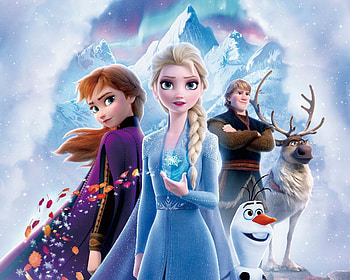 Frozen 2, princess sisters, movie, 2019 HD wallpaper