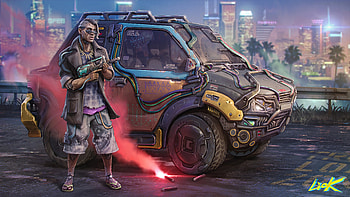 Voodoo Boy Cyberpunk 2077 , cyberpunk-2077, 2021-games, games, artstation, artist, artwork, digital-art HD wallpaper
