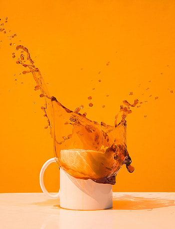 Food, Coffee, Cup, Spray, Splash, Drink, Beverage HD phone wallpaper