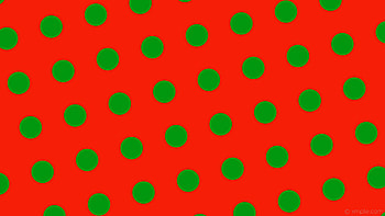 red polka dots green spots HD wallpaper