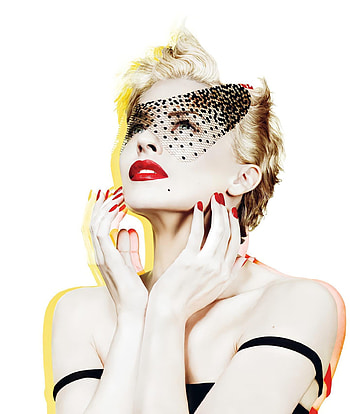 Kylie Minogue, head, fashion design HD phone wallpaper