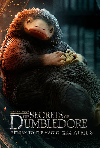 Niffler, Fantastic Beasts, Secrets of Dumbledore, Posters HD phone wallpaper