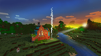 Minecraft Tutorials How To Build House in Forest! in REALMCRAFT HD wallpaper