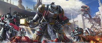 Grey knights assault, video game, Warhammer 40k HD wallpaper