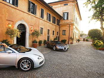 Transport, Auto, Houses, Bugatti HD wallpaper