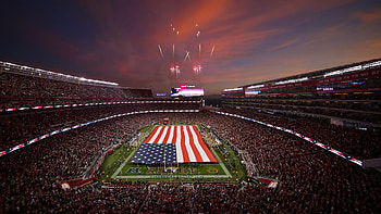 San Francisco 49ers Stadium, football, NFL, San Francisco 49ers, stadium HD wallpaper