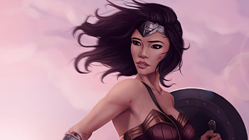 Artworks Of Wonder Woman, wonder-woman, superheroes, artist, artwork, digital-art, deviantart HD wallpaper