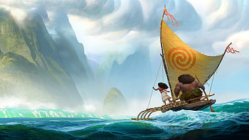 Moana Movie Artwork , moana, movies, 2016-movies, animated-movies, disney, artist, artwork HD wallpaper