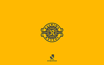 Kashiwa Reysol, yellow background, Japanese football team, Kashiwa Reysol emblem, J1 League, Japan, football, Kashiwa Reysol logo HD wallpaper