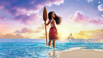 Aulii Cravalho As Moana 2, aulii-cravalho, moana-2, movies, 2024-movies, animated-movies, disney, poster HD wallpaper