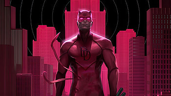 Daredevil Pink, daredevil, superheroes, artist, artwork HD wallpaper