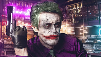William Dafoe As Joker , joker, supervillain, artist, artwork, digital-art HD wallpaper