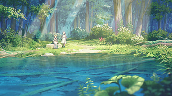 Frieren: Beyond Journey's End — Tranquil Forest Reflections ( ), Anime, Frieren: Beyond Journey's End, Frieren (Frieren: Beyond Journey's End) HD wallpaper