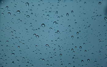 Dew Drops, blue, rain, graphy, cold, drops, water drops, glass, water, dew HD wallpaper