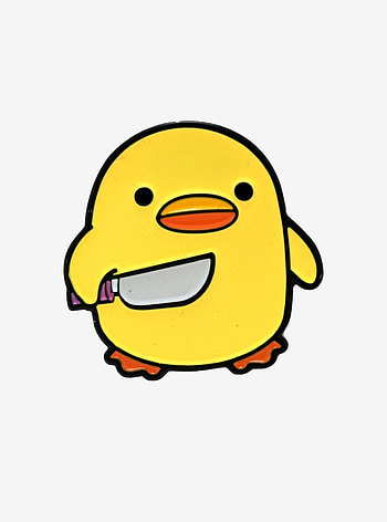 Duck With Knife Enamel Pin in 2020. Cute cartoon , Duck art, Cute drawings, Funny Duck HD phone wallpaper