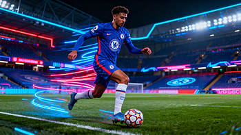 Chelsea - Electric Blue Breakaway, Chelsea F.C., soccer ball, stadium HD wallpaper