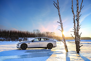 P7 Winter, XPeng HD wallpaper