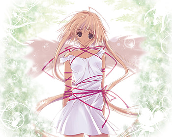 Pink Angel, colorful, cute, angel, nice, background, shine, of, sun, sunshine, white, girl, multicolor, purple, pink, life, anime, pretty, violet, light, green, angel of life, manga, details, green background HD wallpaper