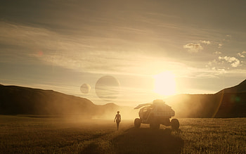 Landscape, lost in space, 2018, tv series HD wallpaper