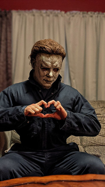 Michael Myers heart, michaelmyersheart, horror, michaelmyers HD phone wallpaper